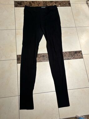 VINCE Black Full-Length Leggings